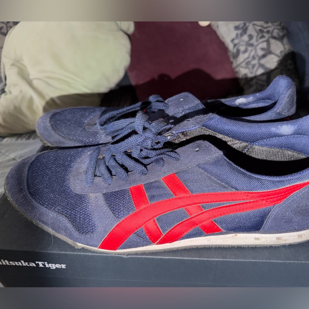 Onitsuka Tiger Ultimate 81 Peacoat Classic Red US 13
